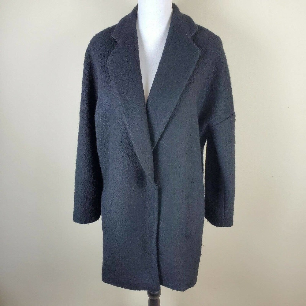 BCBGMaxAzria Oversized Coat Snap Front